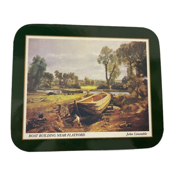 Jason Hardboard Cork Back Set of 6 Coasters by John Constable - Picture 8 of 9